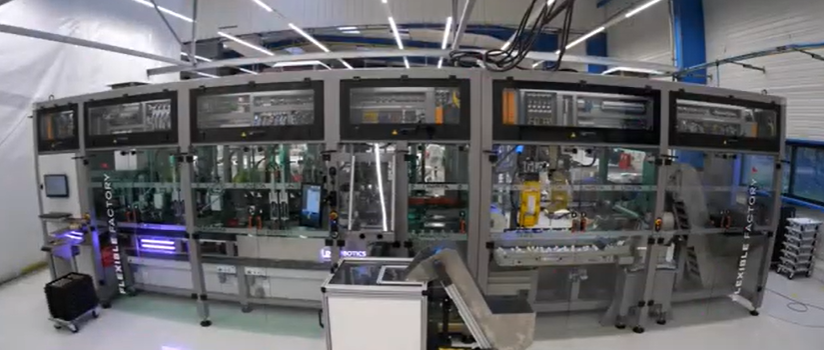 Ligne d&rsquo;assemblage flexible sur transport magnétique