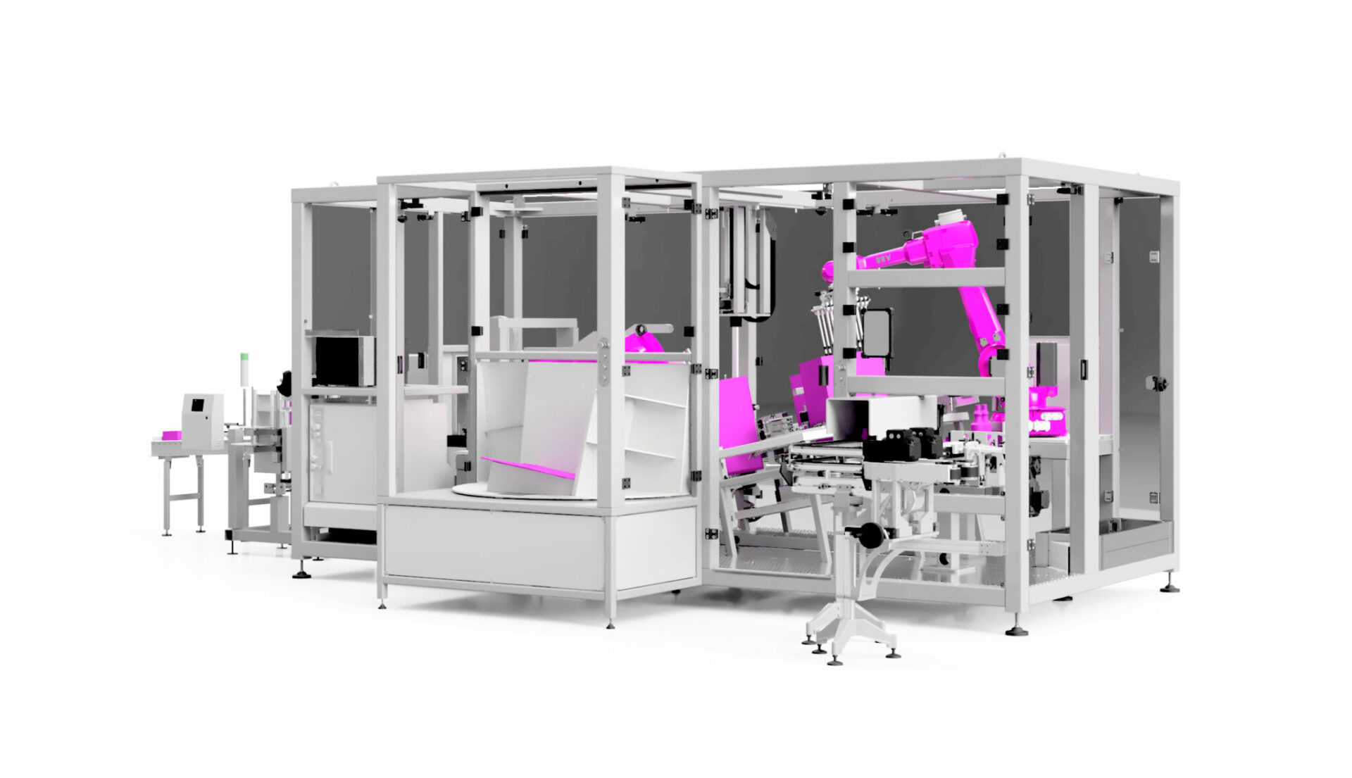 Carousel Case Packer: Robotic Case Packer | Unista