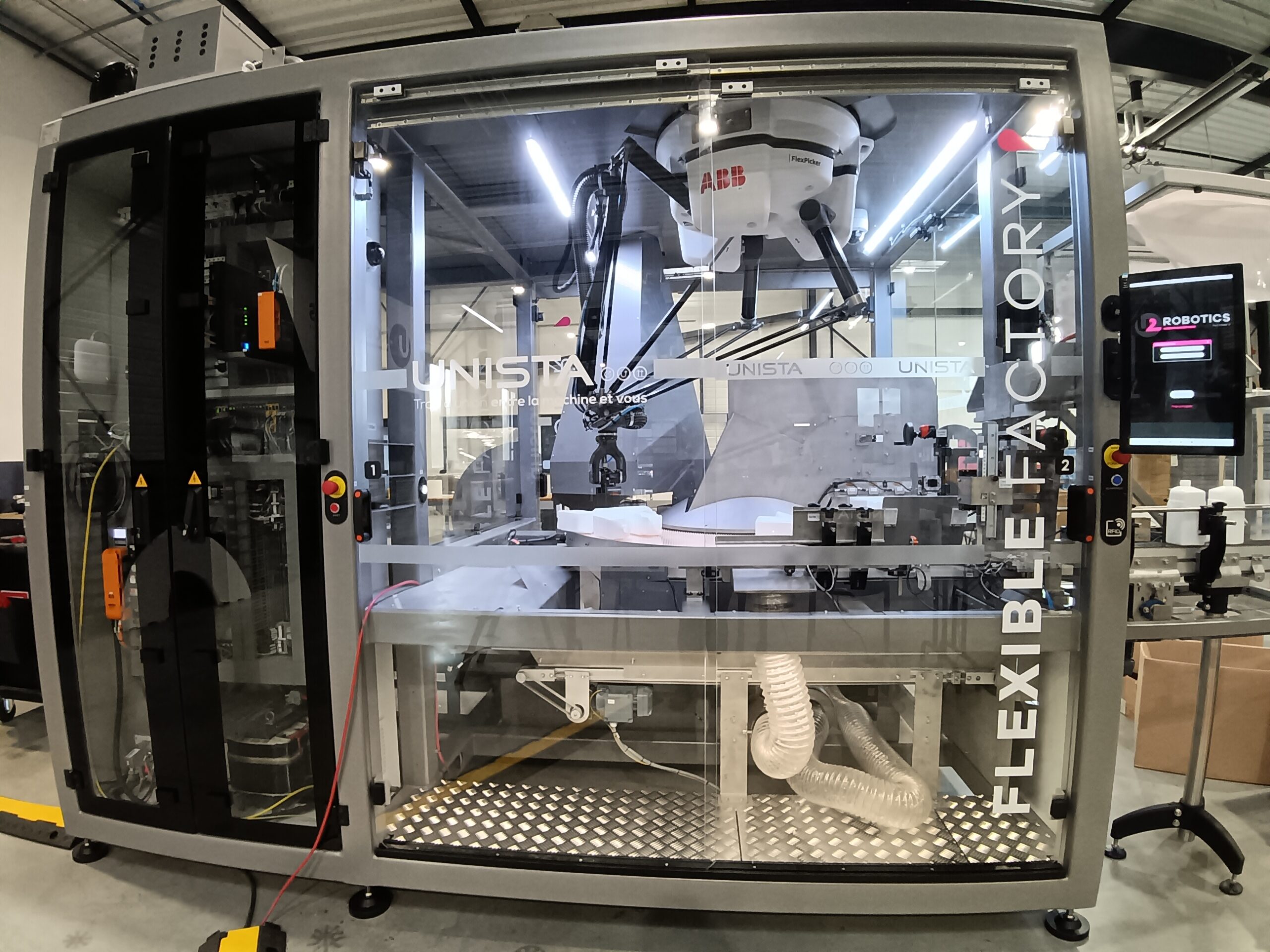 Dévraqueur de flacons plastique pour lignes de conditionnement